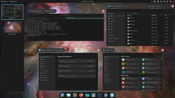 System76 lanserar Pop!_OS 24.04 LTS med COSMIC Desktop