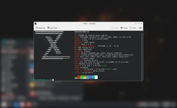Tuxedo OS dumpar Ubuntu